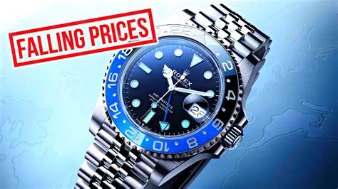 price of rolex going down|why are rolex prices falling.